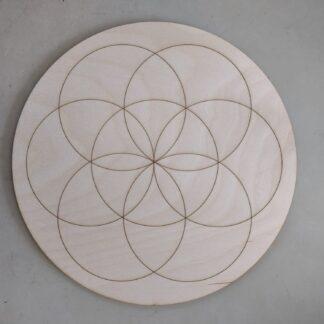Oneffenheden Kardinaal Minimaal Houten Mandala Panelen – Atelier ByPetie